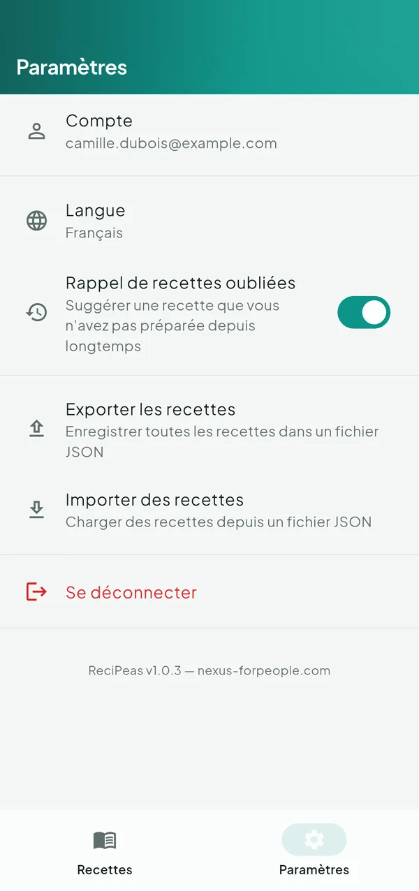 ReciPeas — Cuisine — capture d’écran 7